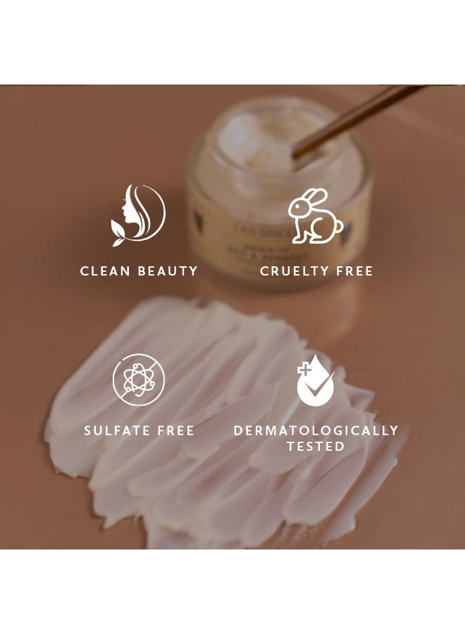 Old School Rituals Arrack of Rice & Banana Redefining Mousse | Natural Face Moisturizer | Anti-Aging & Hydrating Face Cream | For Smooth, Radiant Skin | 50g | Infused with Rice & Banana Extracts - Image 2